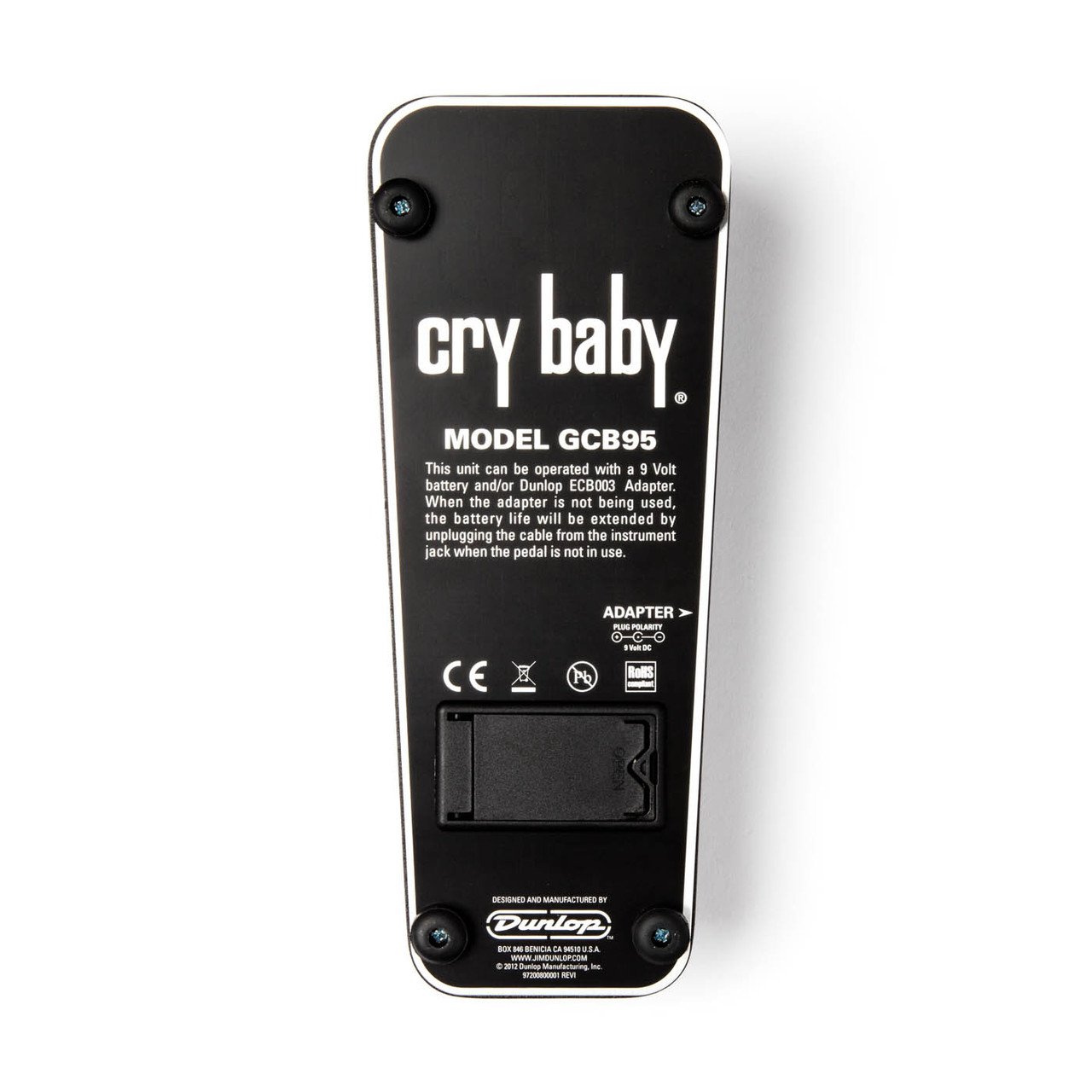 GCB95 Original Crybaby Wah Pedal 