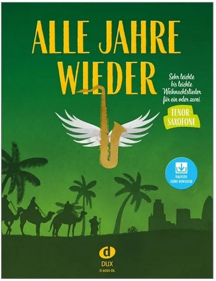 Alle Jahre wieder - Tenorsaxofone inkl Audio-Download