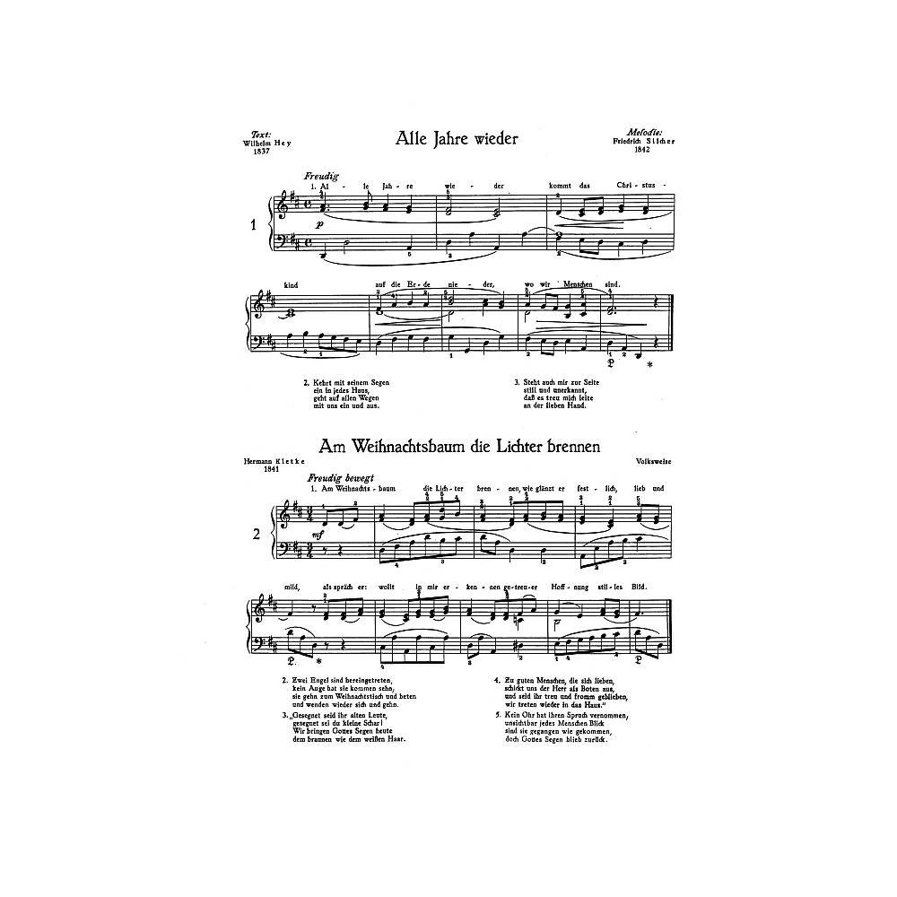 Frohe Weihnacht - Klavier