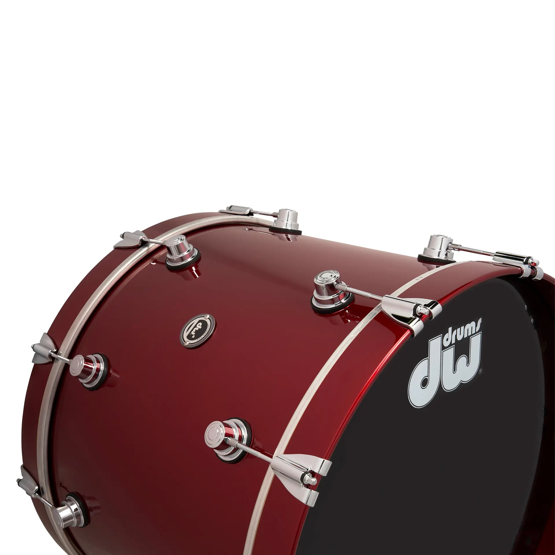 Black Cherry Metallic | 5-tlg Drum Kit Set mit 4 Becken