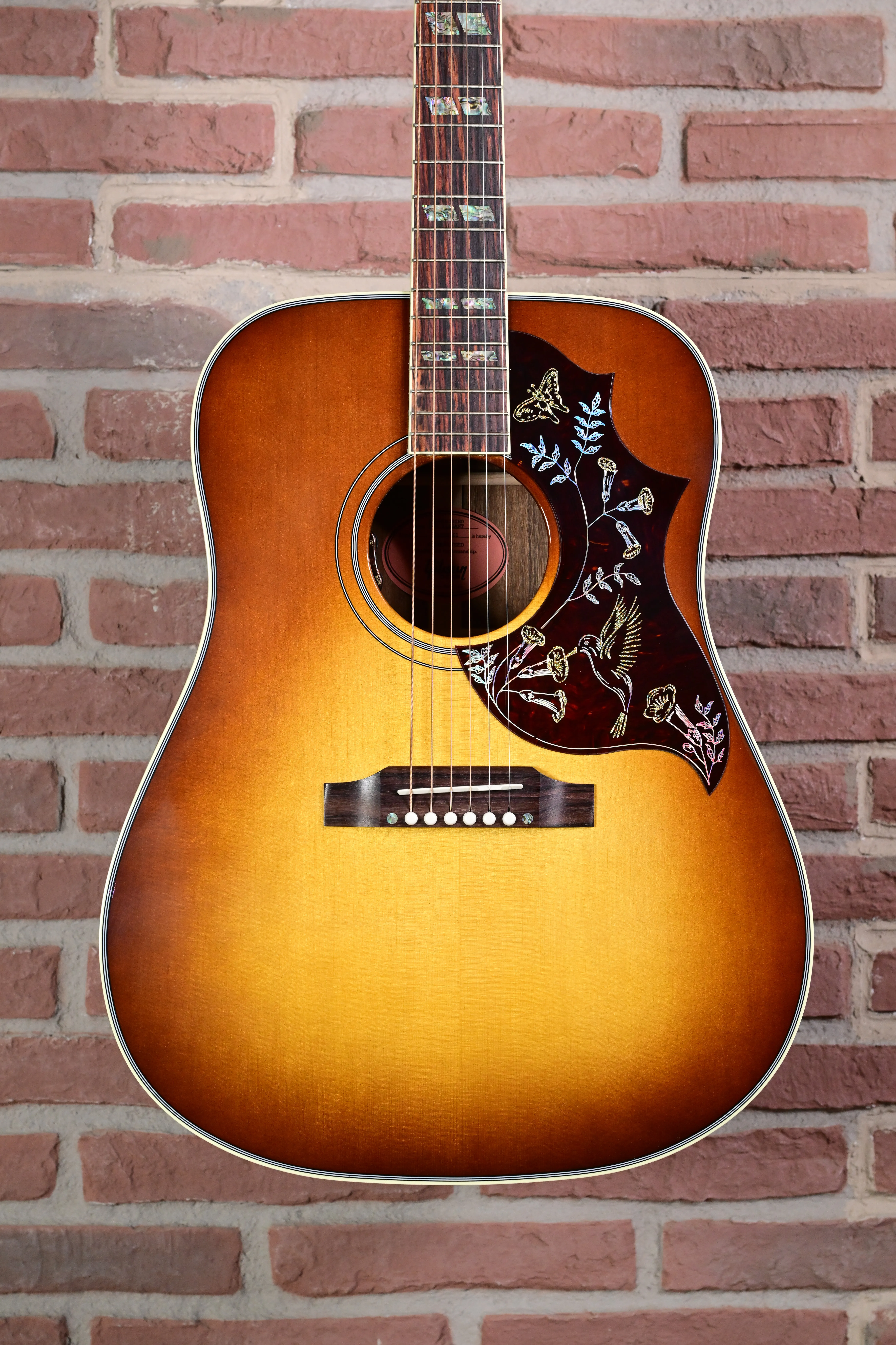 Hummingbird Elegant Koa Honeyburst M2M Custom Shop