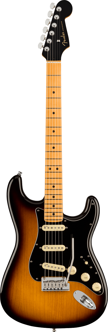 American Ultra Luxe Stratocaster Maple Fingerboard 2-Color Sunburst