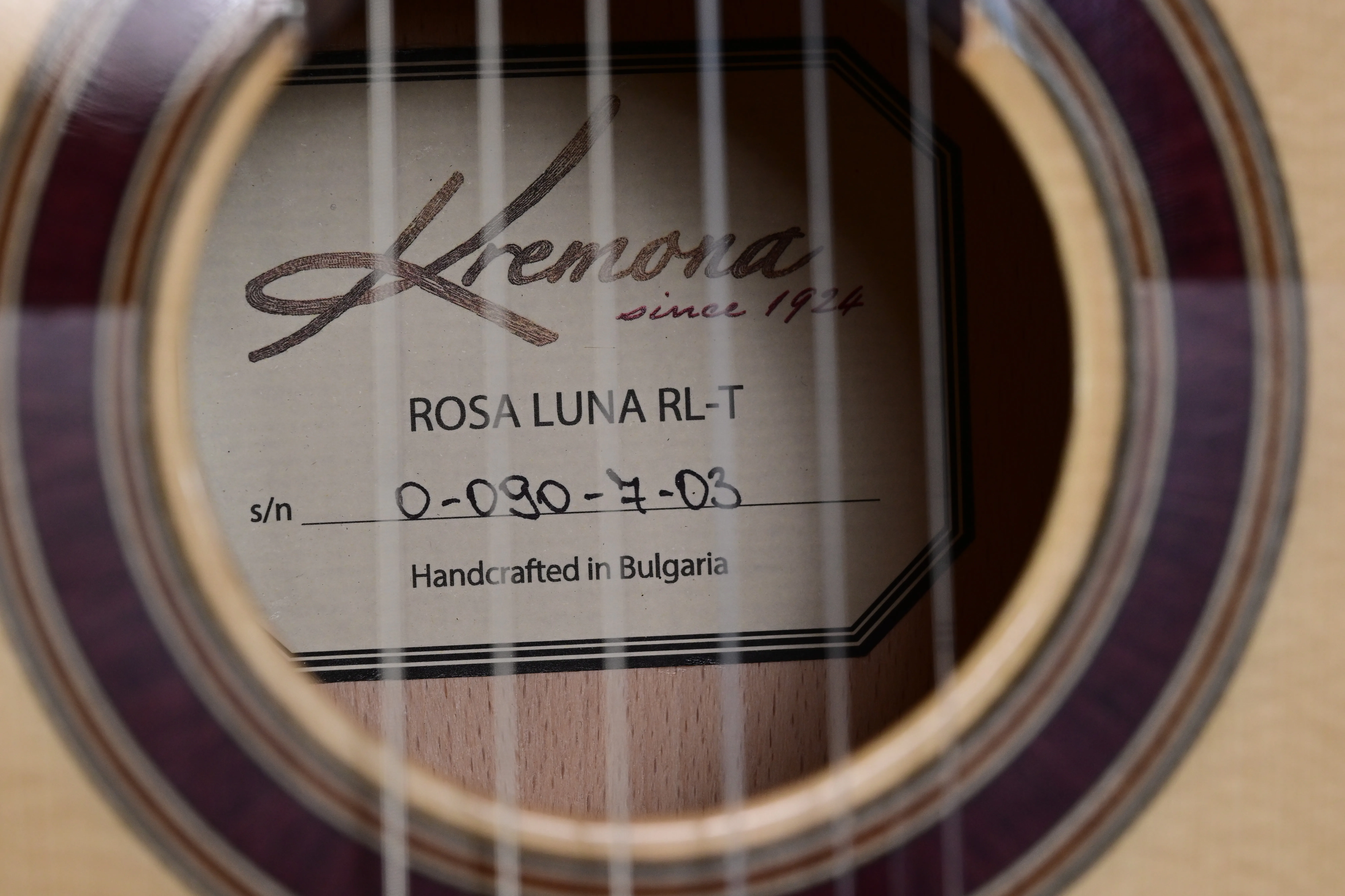 Rosa Luna CW Konzertgitarre