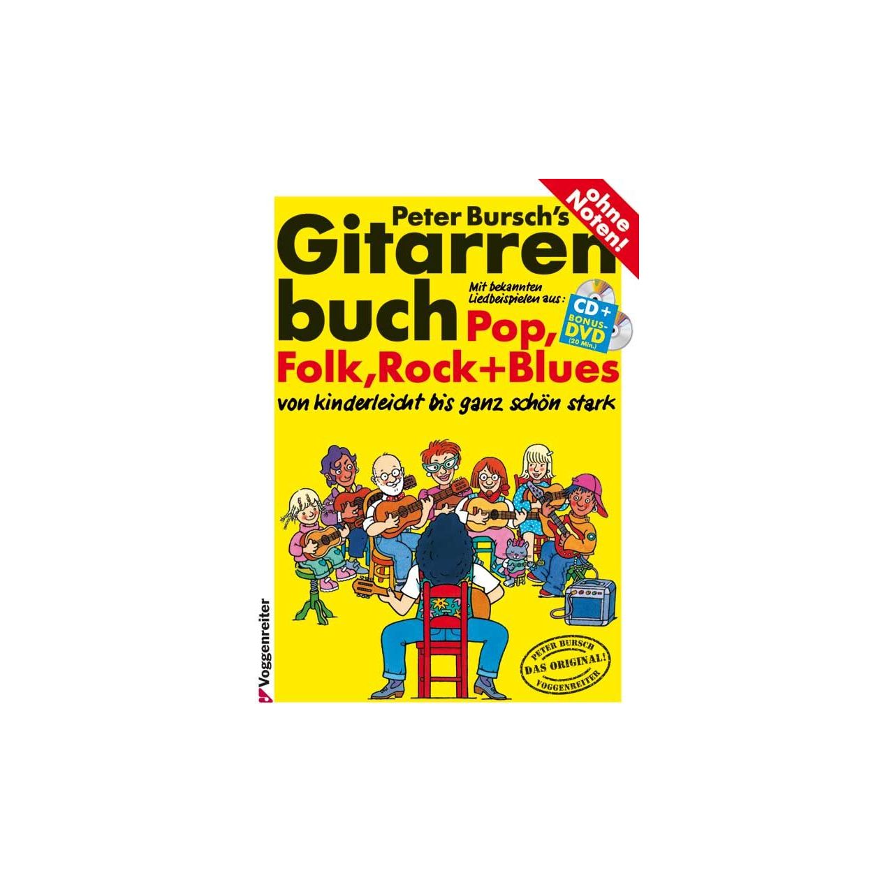 Peter Bursch Gitarrenbuch 1 CD/DVD