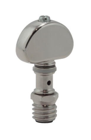 118C Perma Tension Banjo 5th String Peg with Metal Button - Chrome
