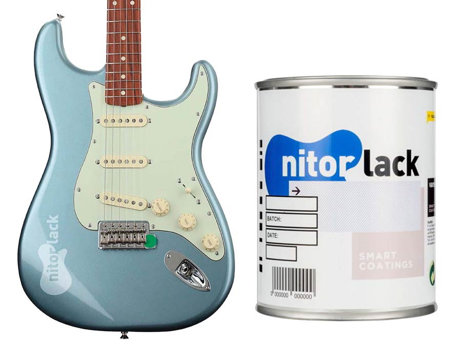 Nitrocellulose Blue Ice Metallic - 500 ml  Dose