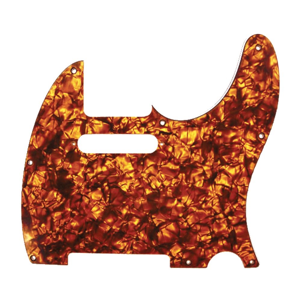 T-Style Pickguard (DPP TL ORP), Orange Pearl