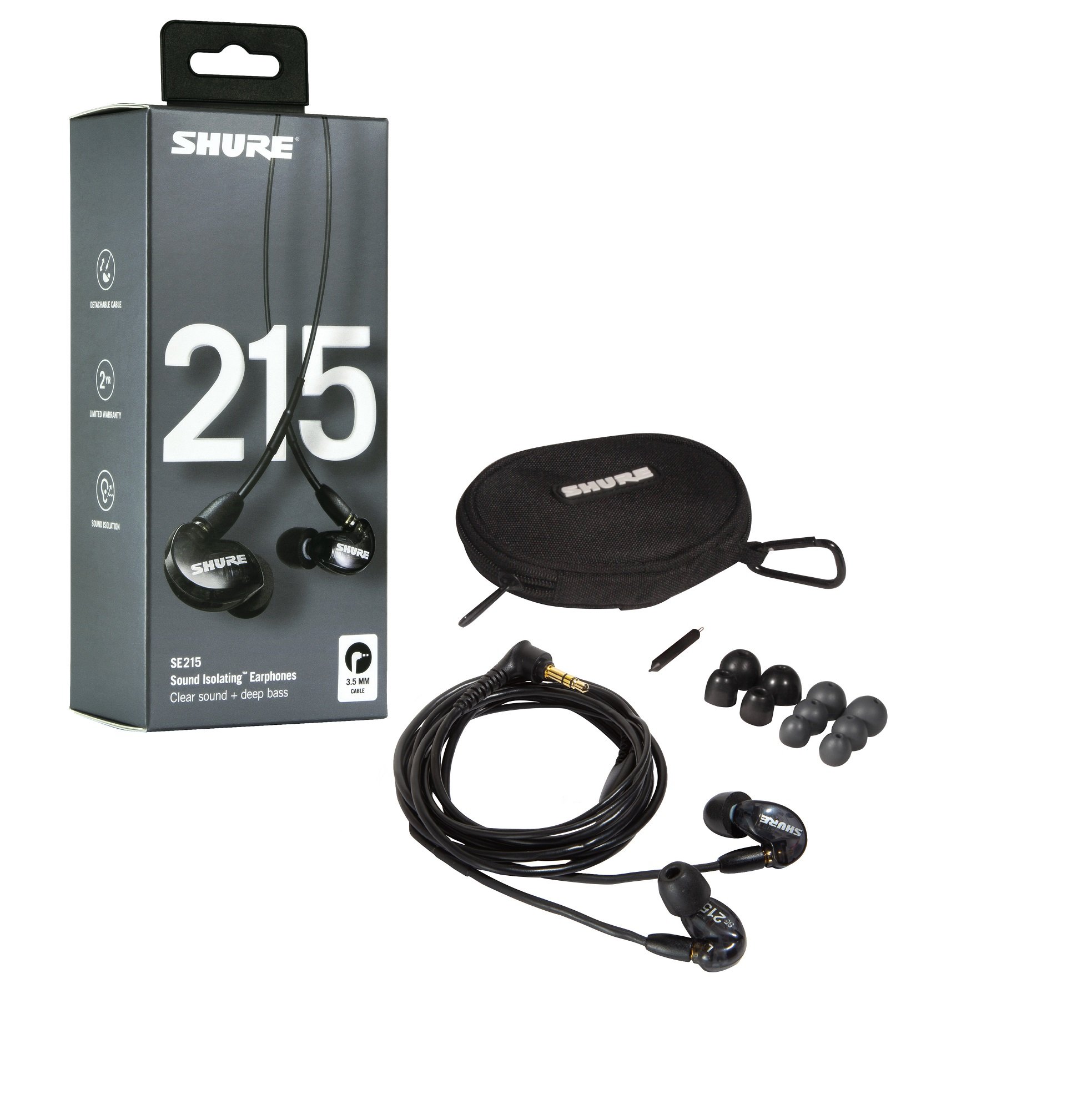 SE215 Pro Schwarz