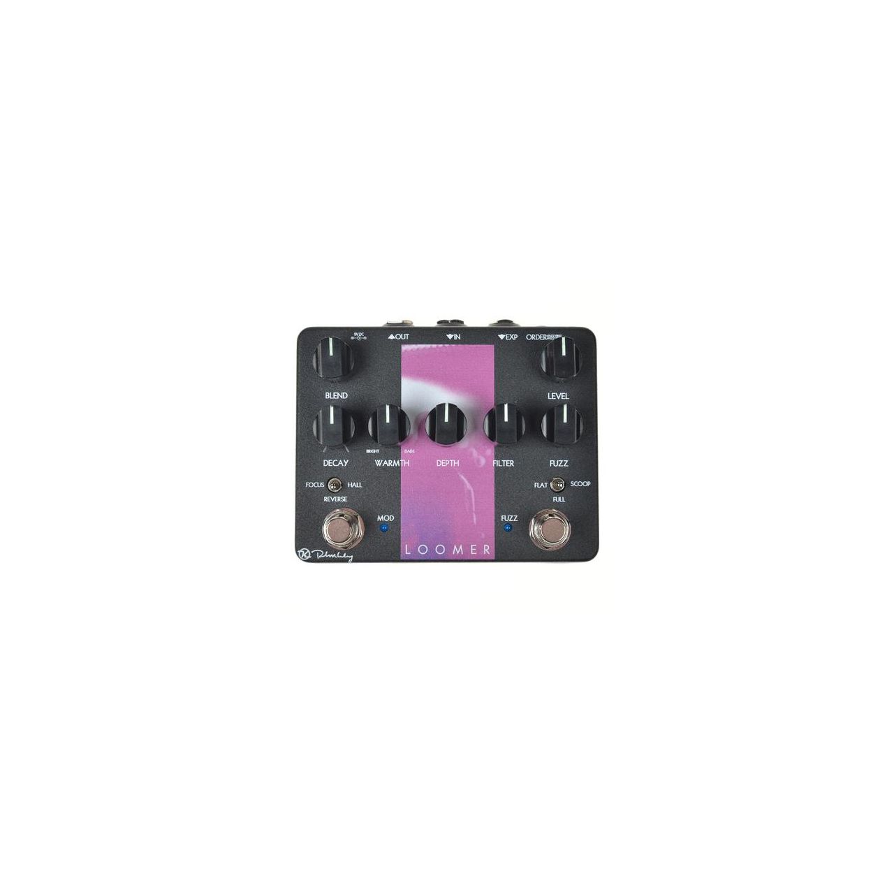 Loomer Fuzz und Reverb Effekt Pedal