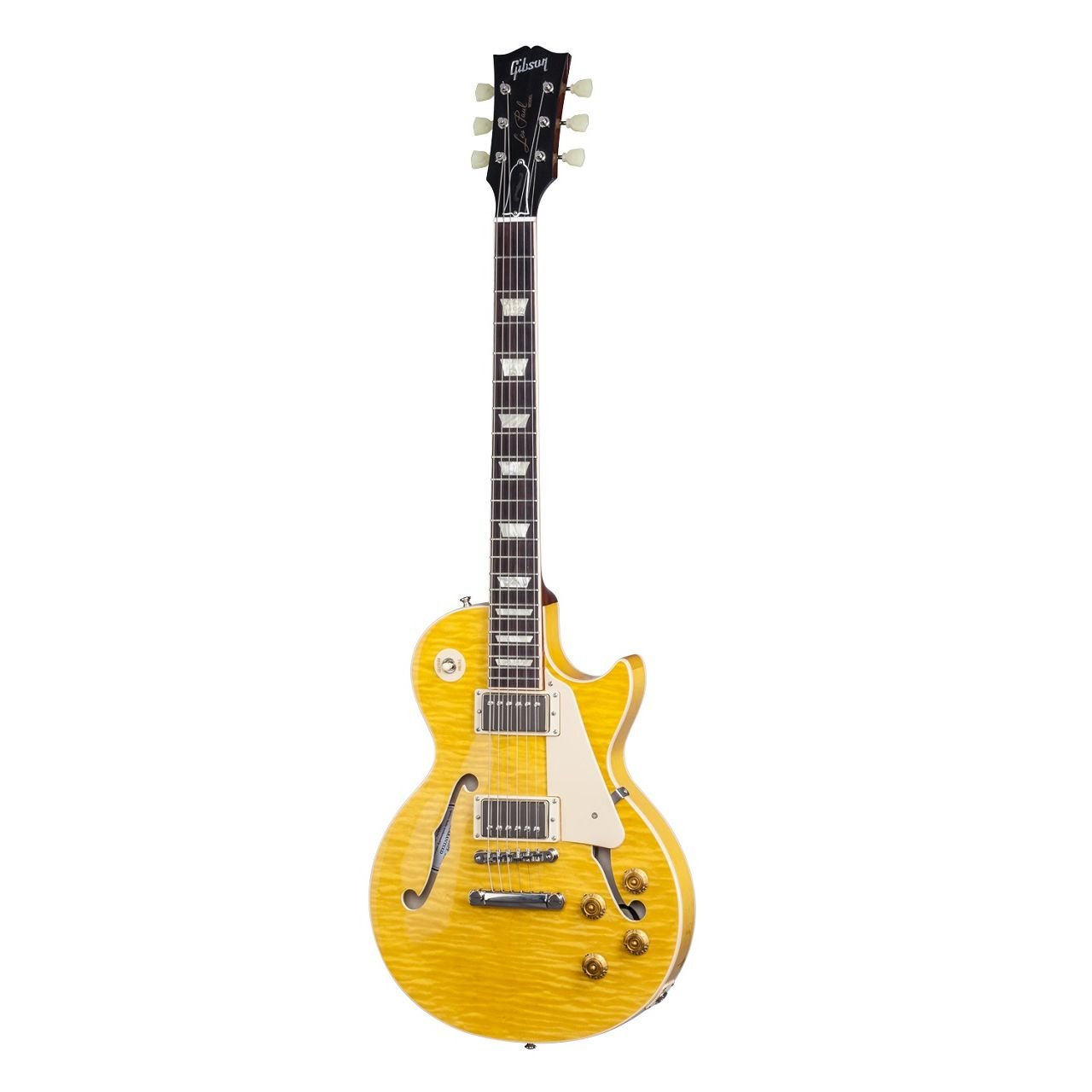 2016 ES-Les Paul Trans Amber - Semi Hollow E-Gitarre