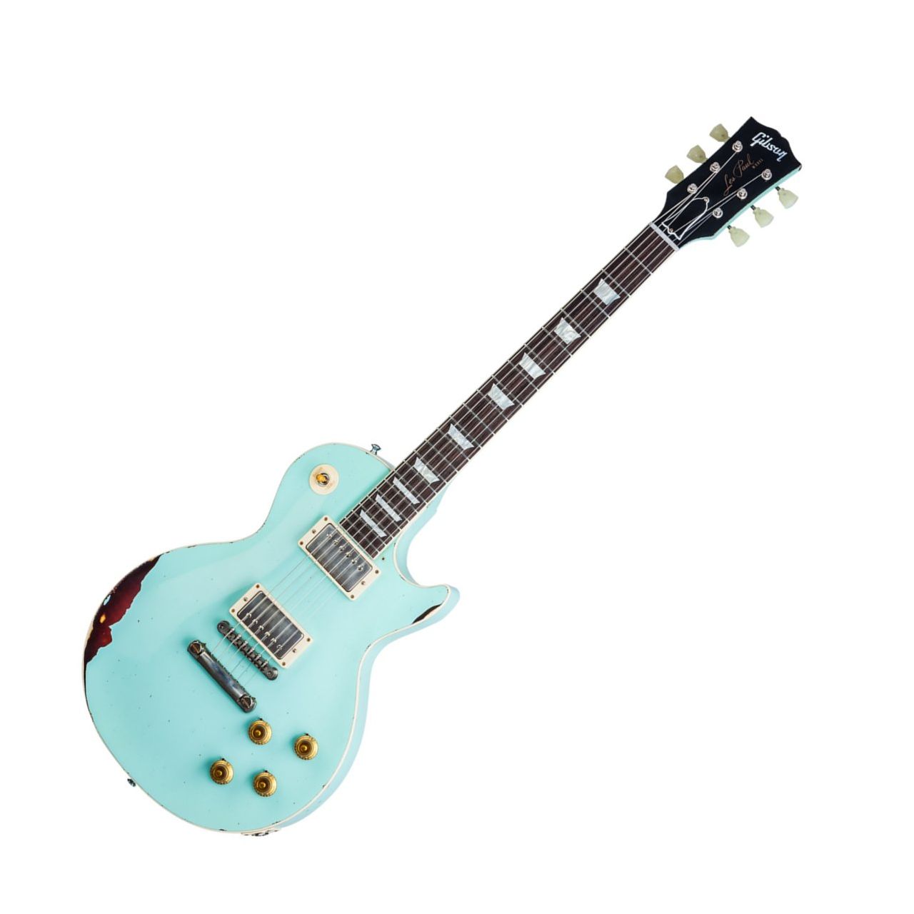 Les Paul Standard Kerry Green Over Dark Burst Aged