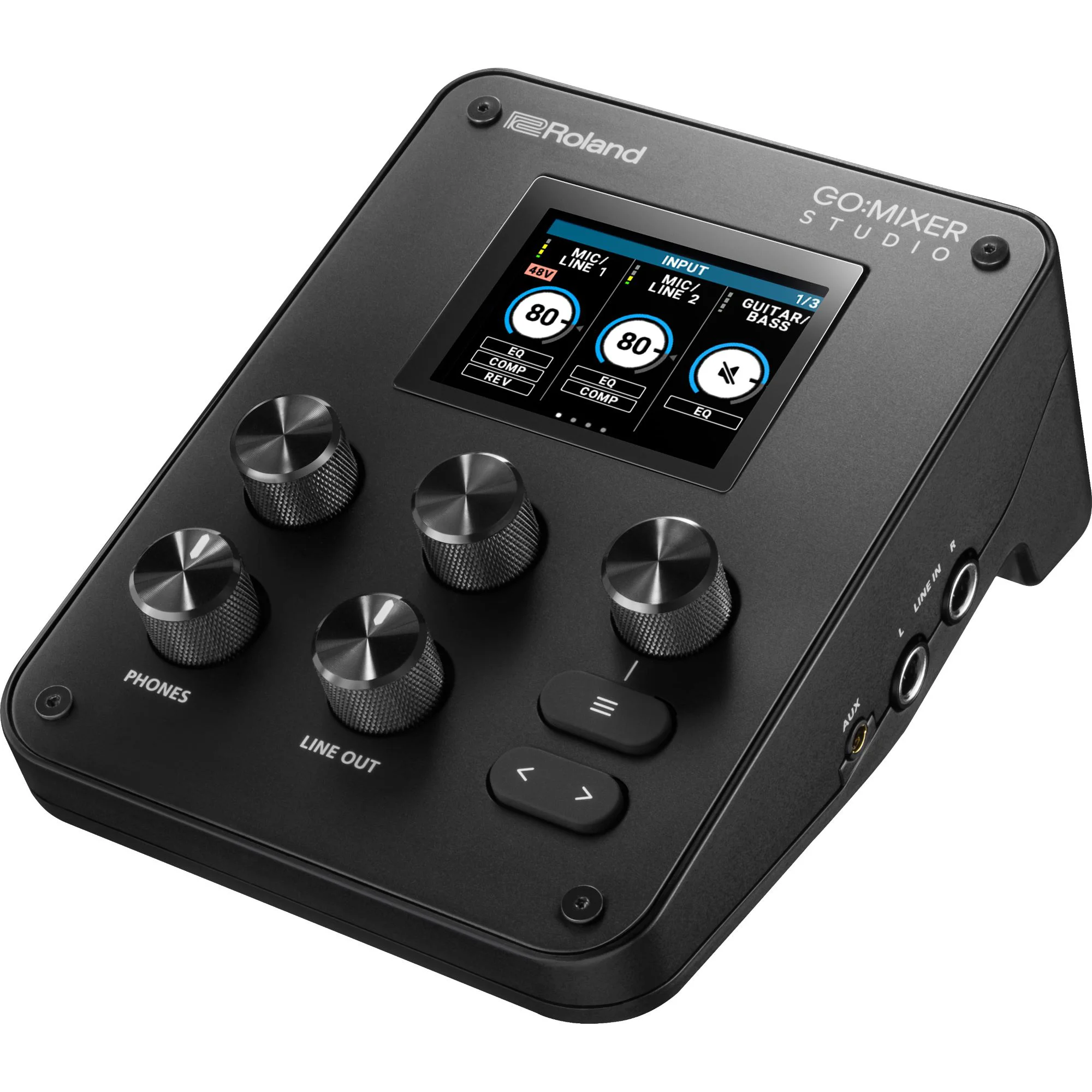 Roland Go:Mixer Studio Dreiviertelansicht: ¾ Perspektive