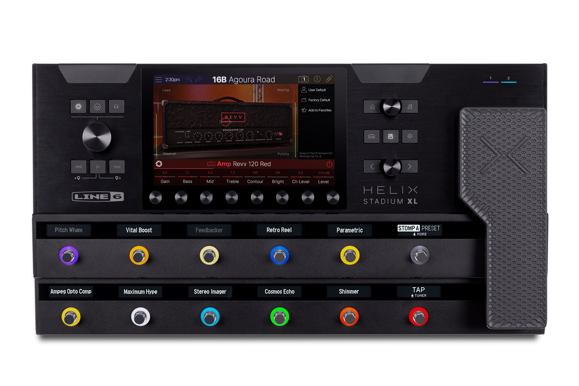 Helix Stadium XL Floor Multieffektpedal E-Gitarre und E-Bass