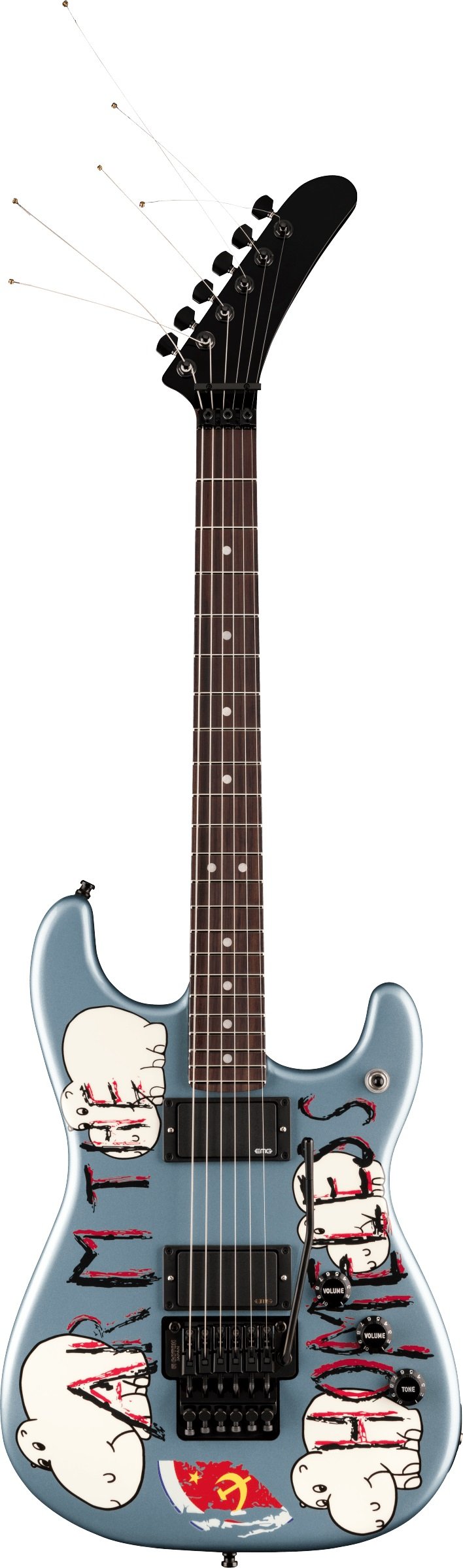 Tom Morello Arm The Homeless Blue Ice Metallic