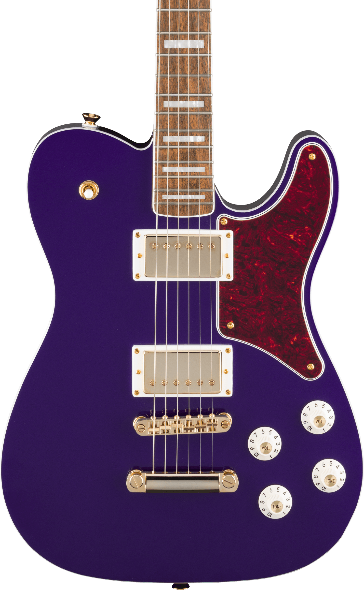 Limited Edition Paranormal Troublemaker Telecaster Deluxe  Purple Metallic