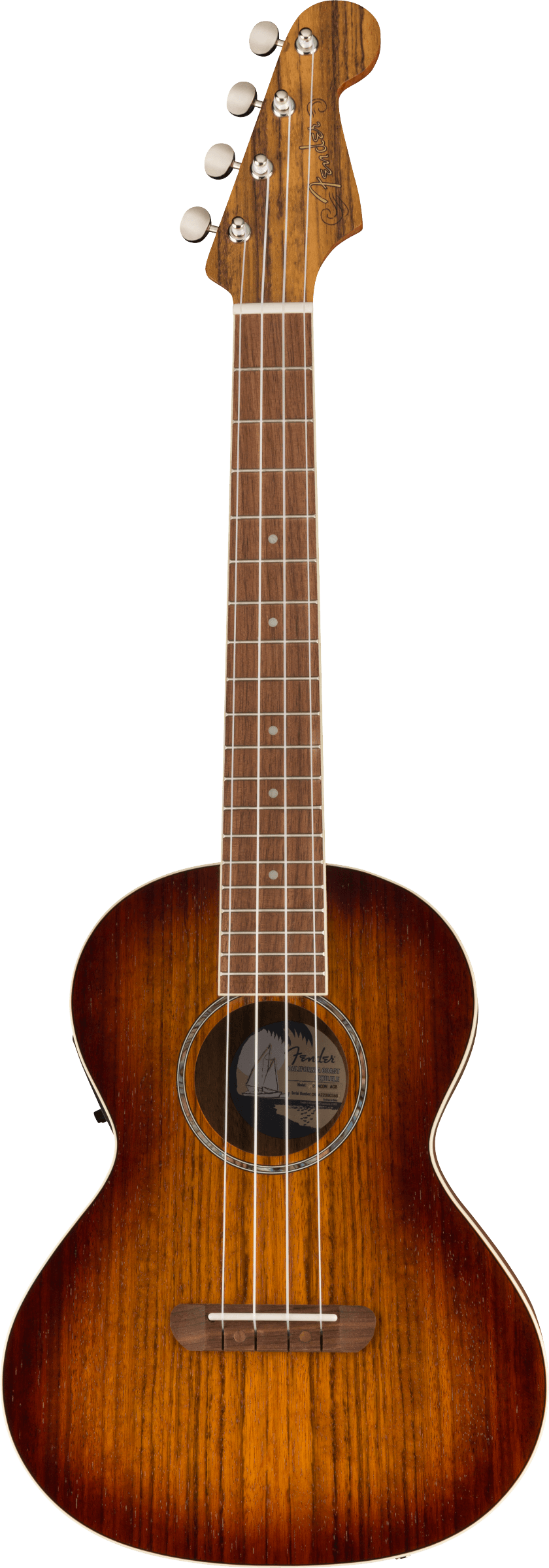 Rincon Tenor Ukulele, Walnut Fingerboard, Aged Cognac Burst