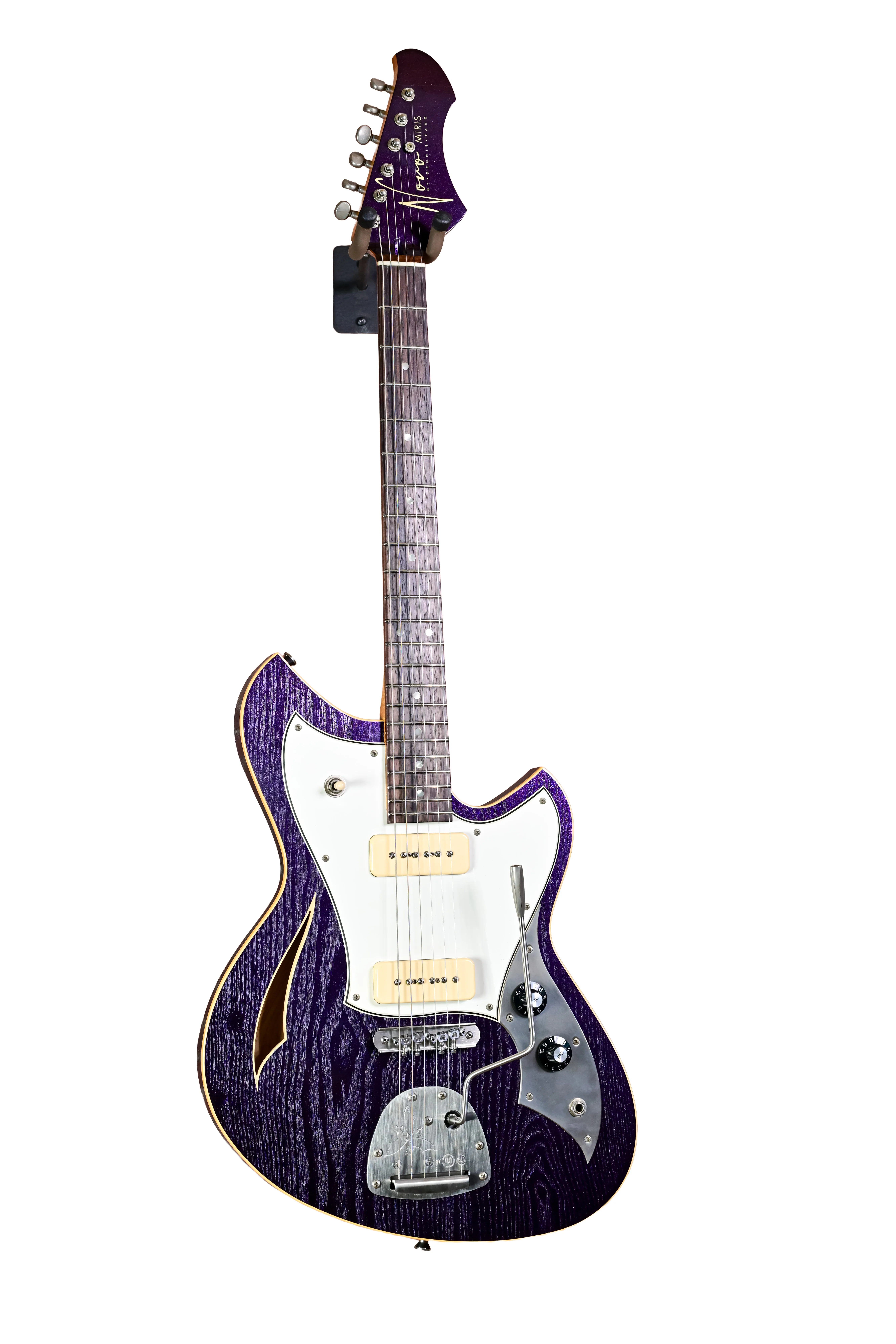 Miris J Purple Stranger 3-Ply Parchment Extra Light Distress