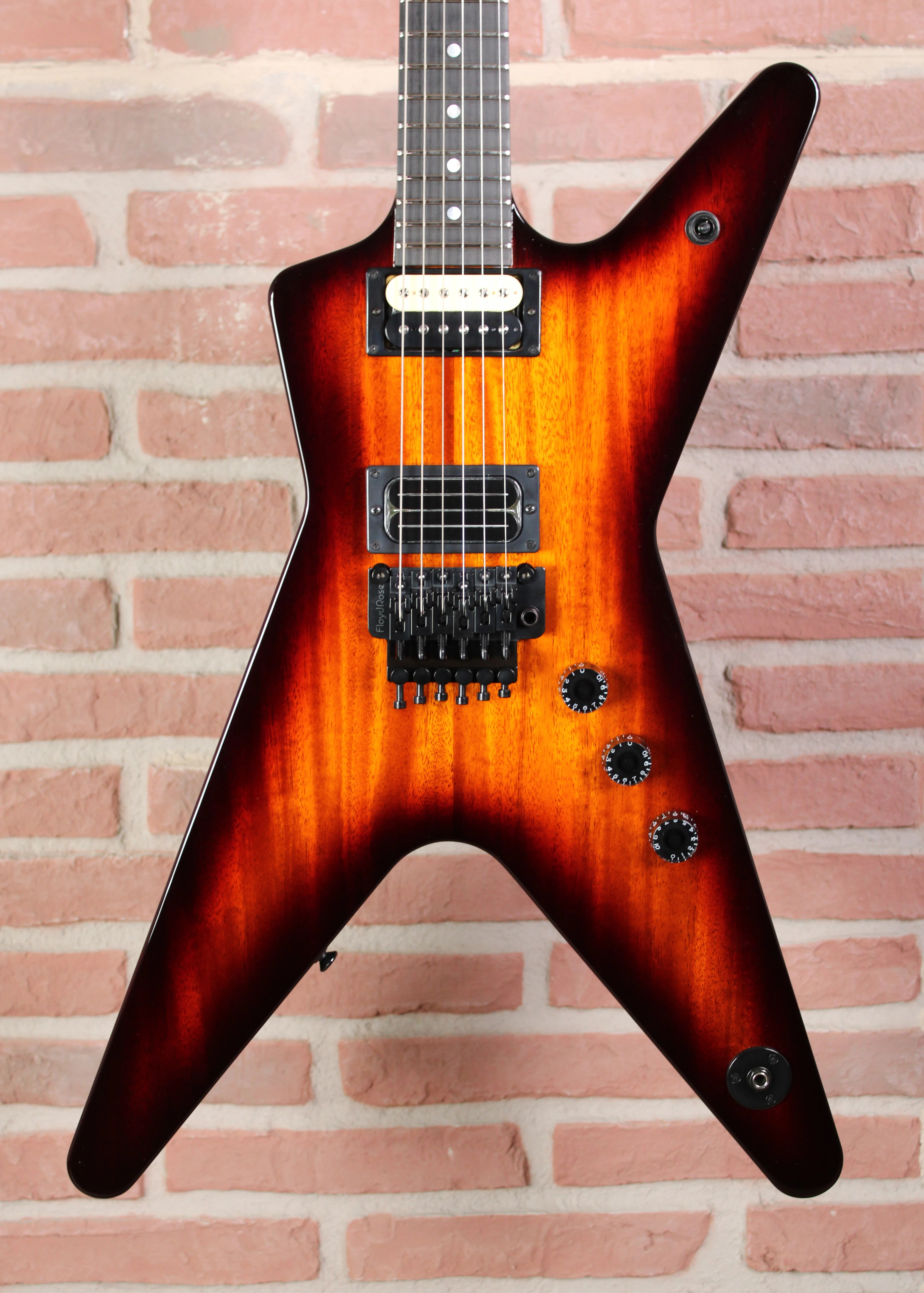 Dean Guitars USA Custom Shop ML Floyd Mahogany - Vorderseite des Gitarrenkorpus