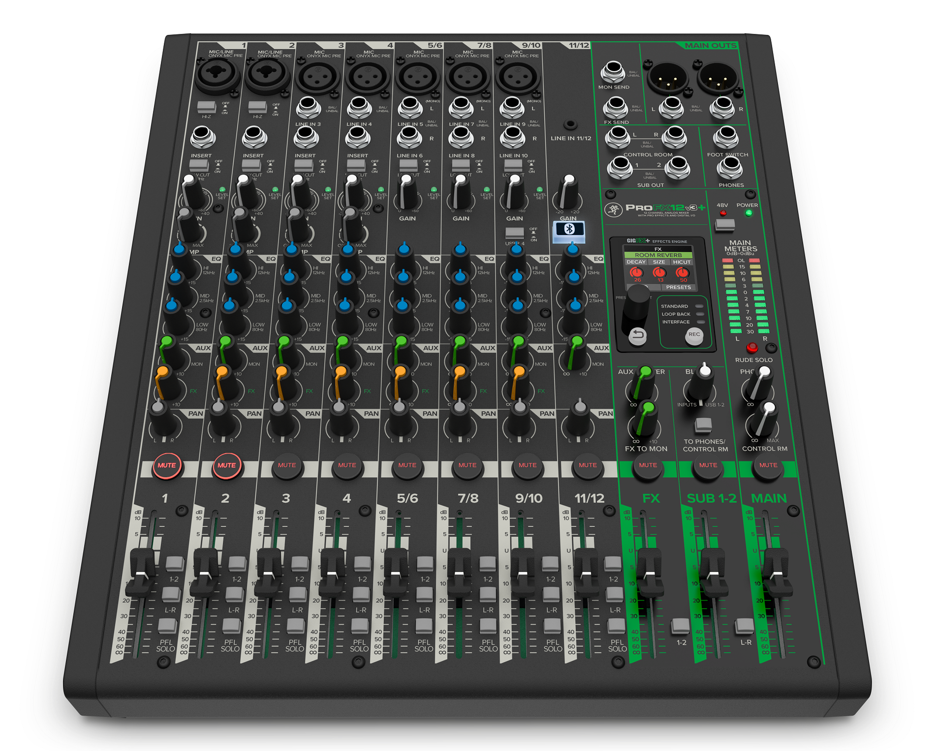 ProFX12v3+ 12-Kanal Mixer