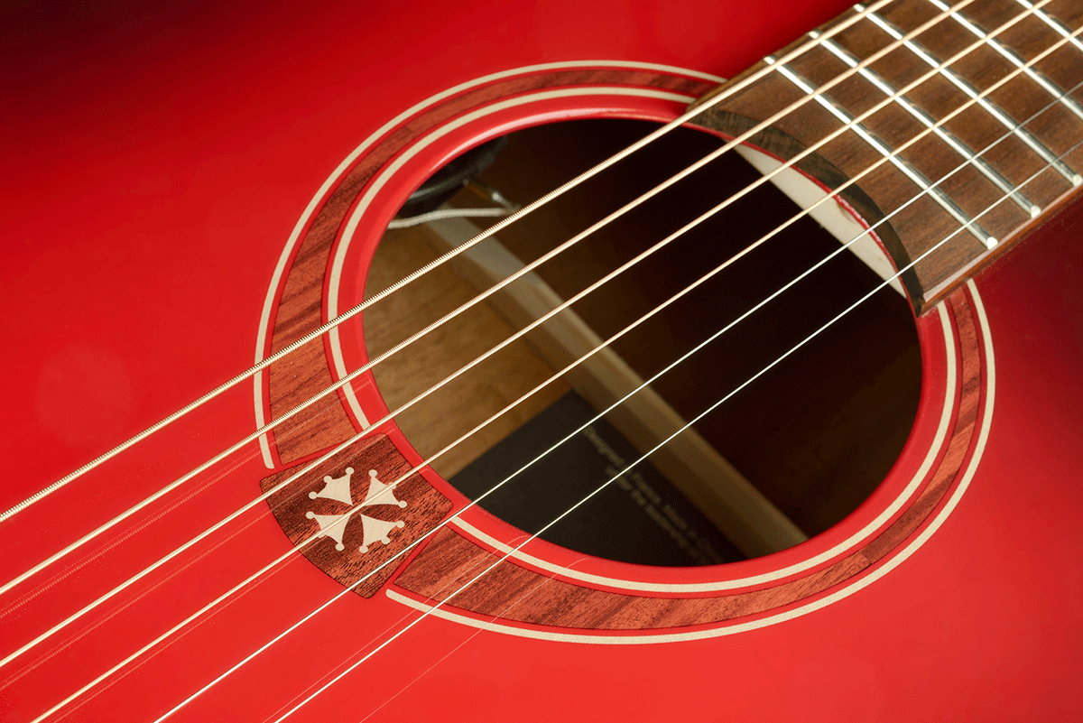 T-Red - Tramontane Special Edition Red Auditorium Cutaway Acoustic-Electric