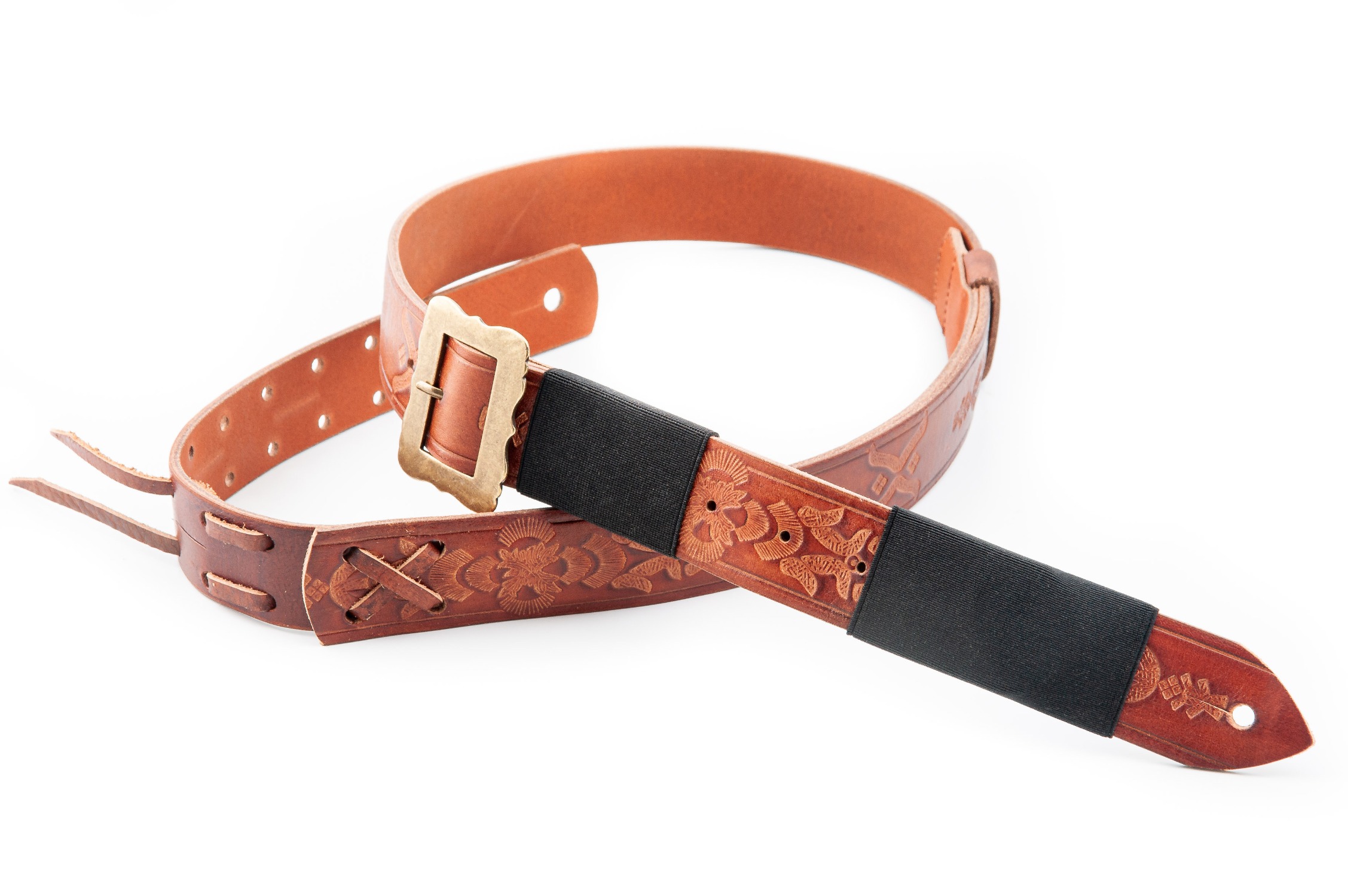 Legend B.M. Bohemian light brown Guitar Strap