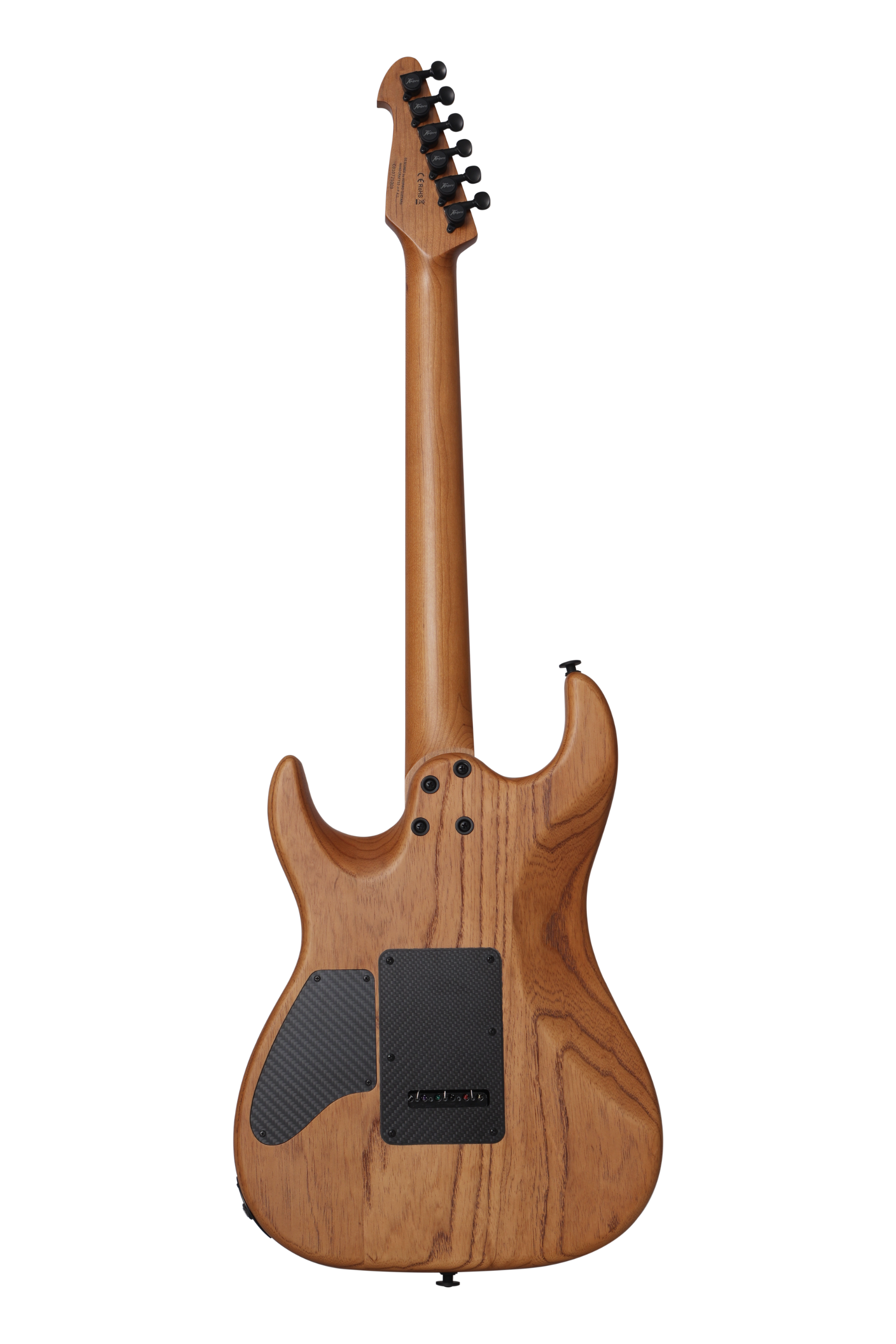 KS-Deluxe Ash Maple HH Natural E-Gitarre
