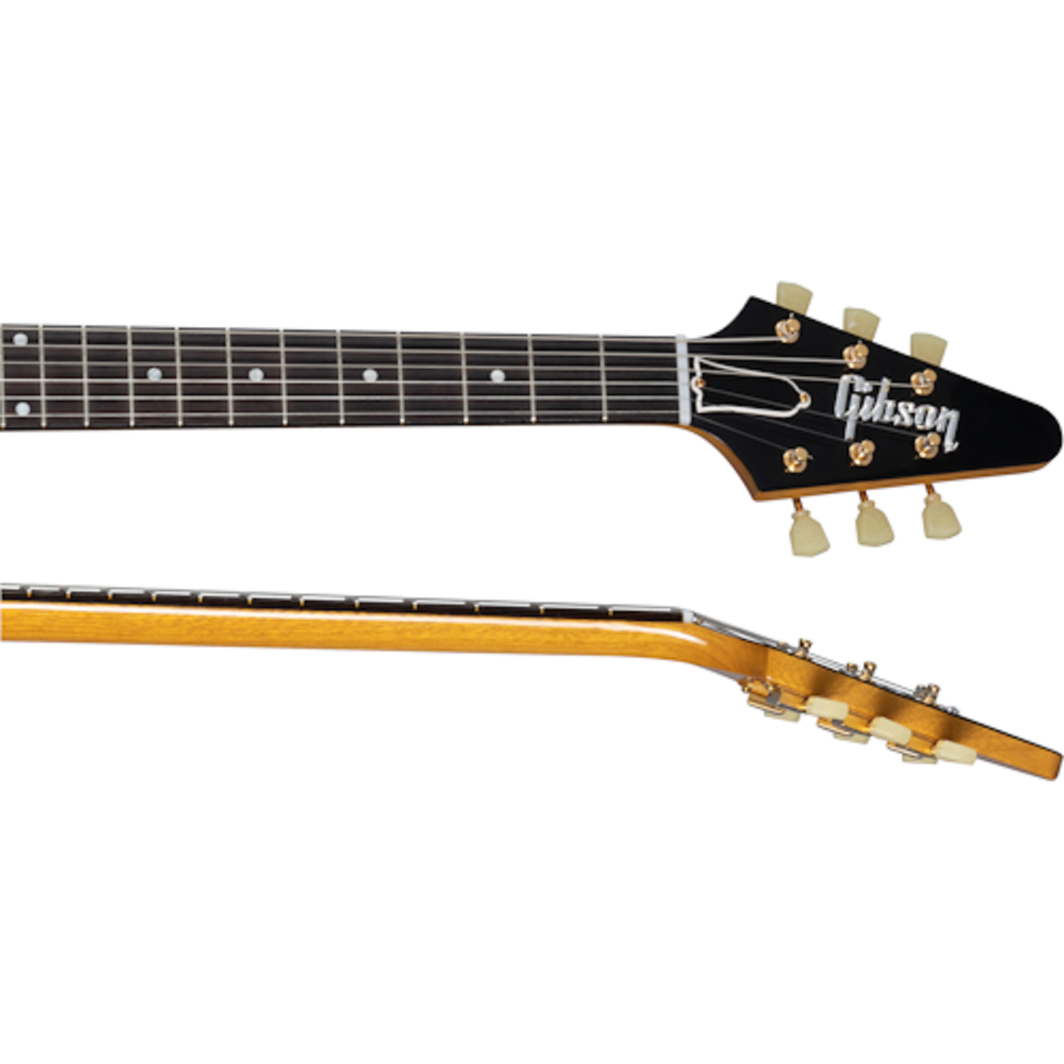 1958 Korina Flying V White Pickguard Natural