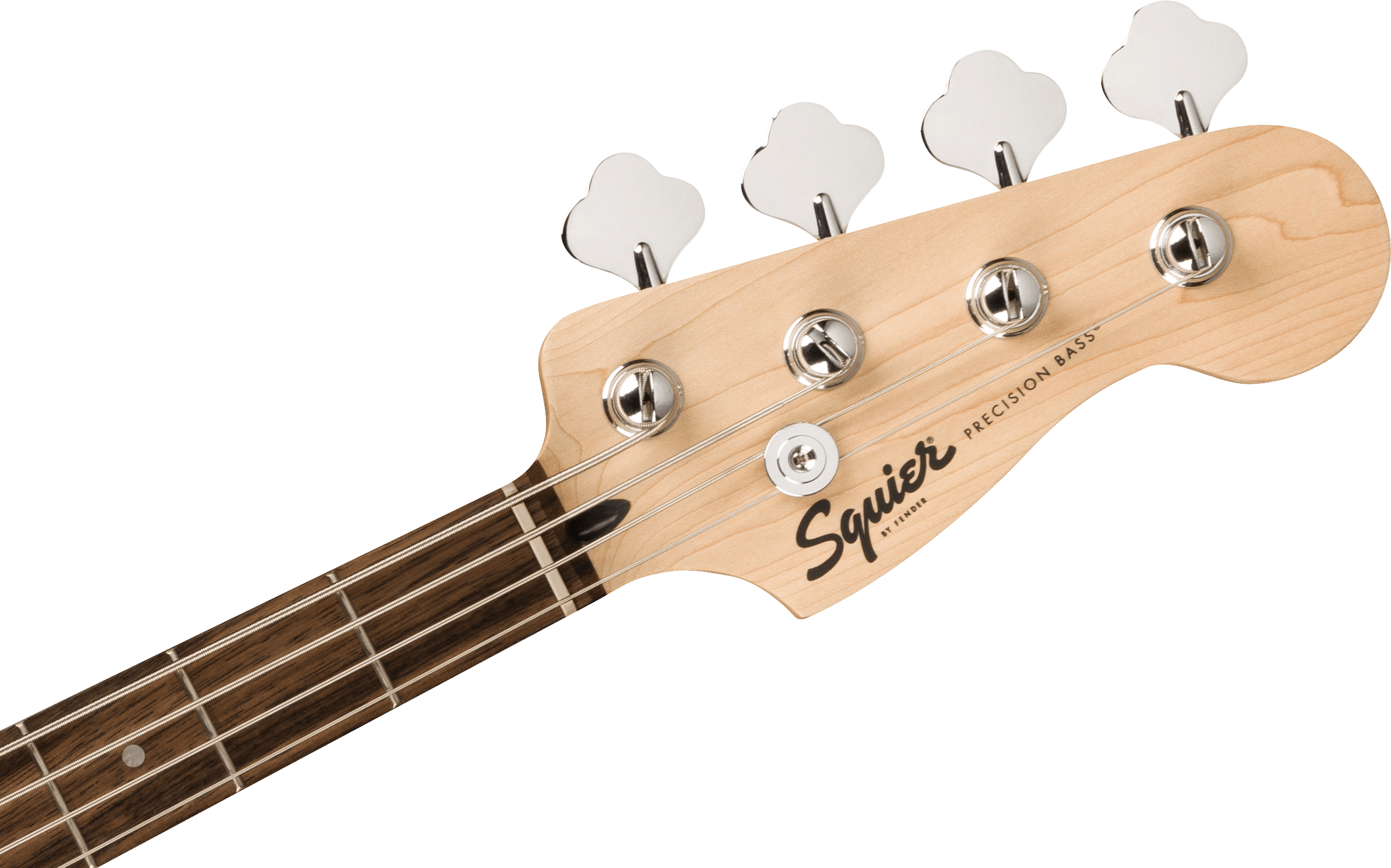 Sonic™ Precision Bass®, Laurel Fingerboard, White Pickguard, Black