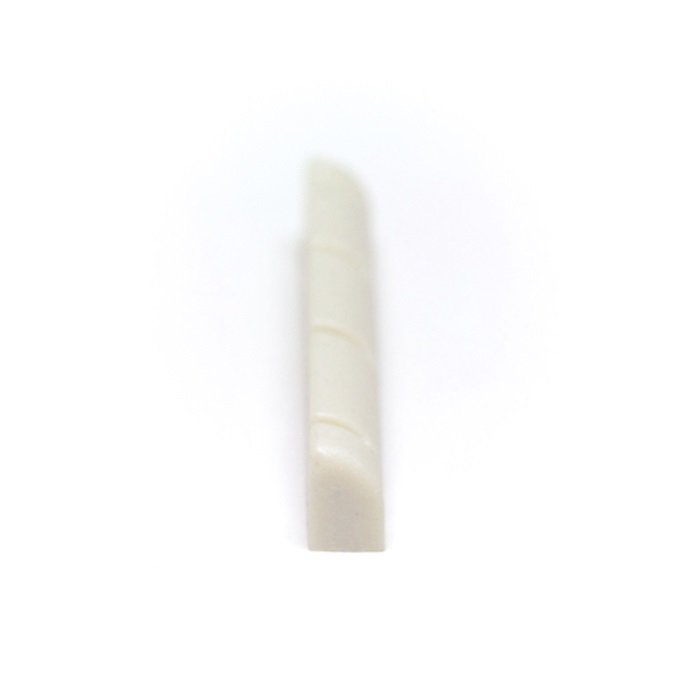 TUSQ PQ-1257-00 - Ukulele Nut, Flat, Bottom, Slotted, 4-String