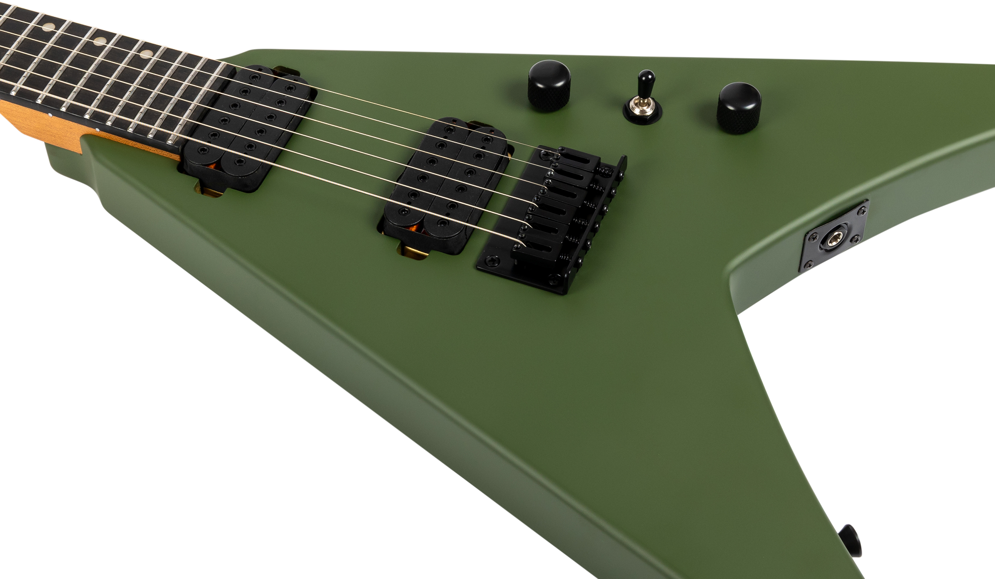 SPIRA GUITARS V-400 MGR Satin Green 