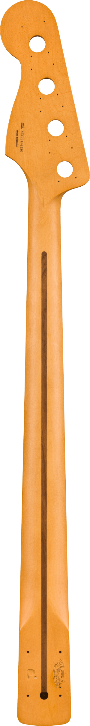 Precision to Jazz Bass Conversion Neck, 20 Med Jumbo Frets, 12" Radius, Maple
