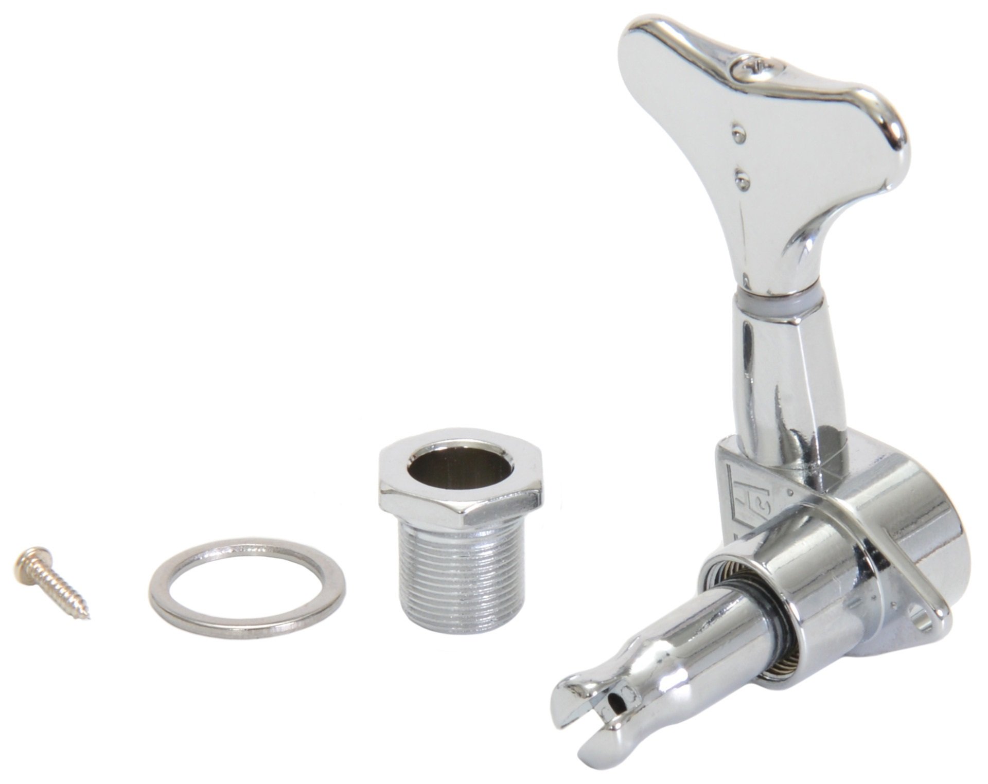 PRB-5230-C0 Ratio Bass Machine Heads with Y-Style Button - 5-String, 2 + 3 - Chrome