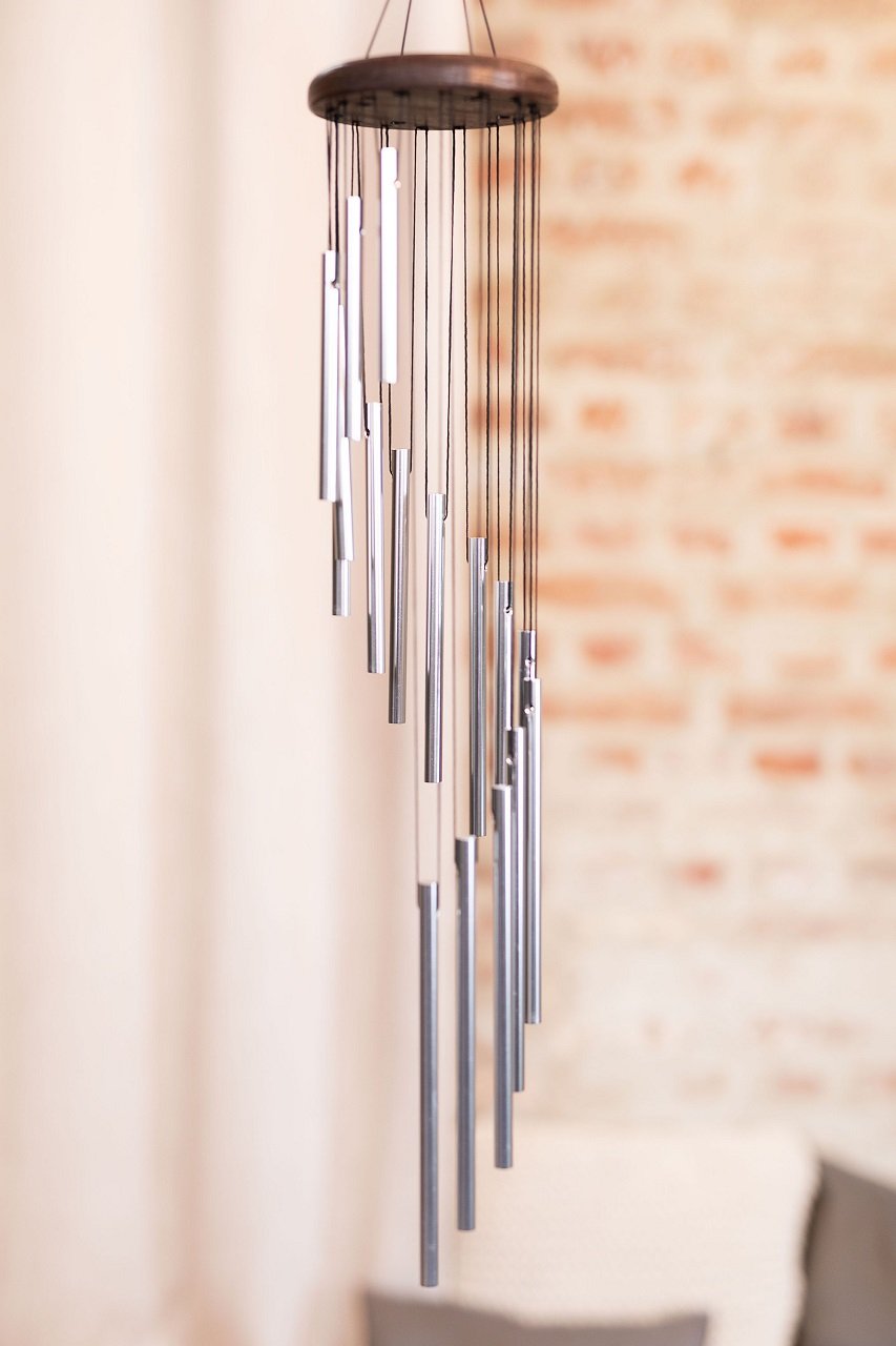Spiral Chime, 29" / 73 cm, Silber