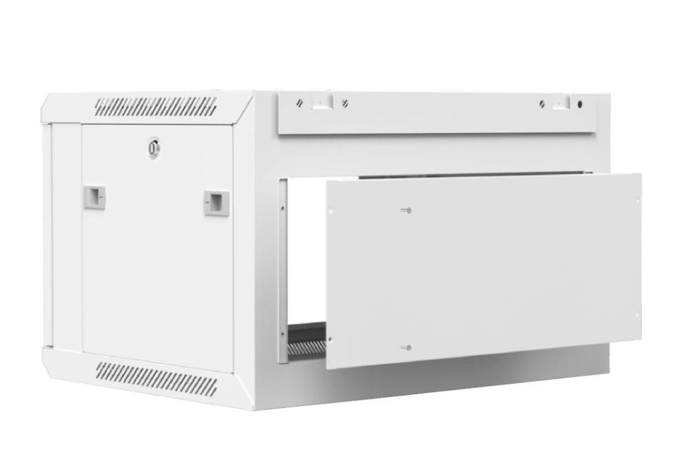 EPR406/W Wandrack, weiß, 6HE, 19"