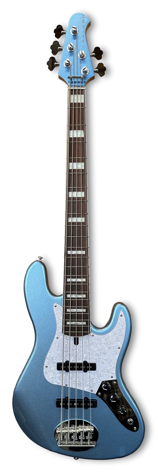 Skyline 55-60 Custom Bass, 5-String - Lake Placid Blue Gloss