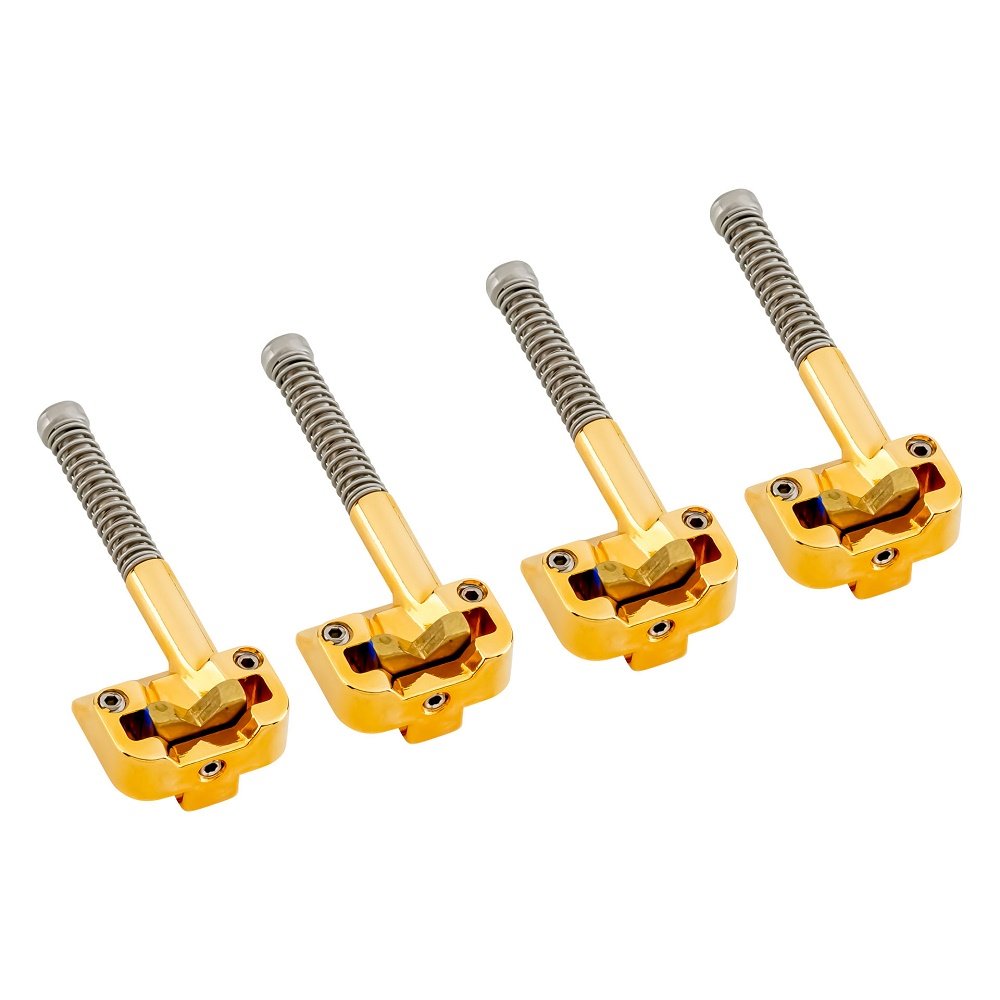 4 String KickAss Saddle Set -  Gold