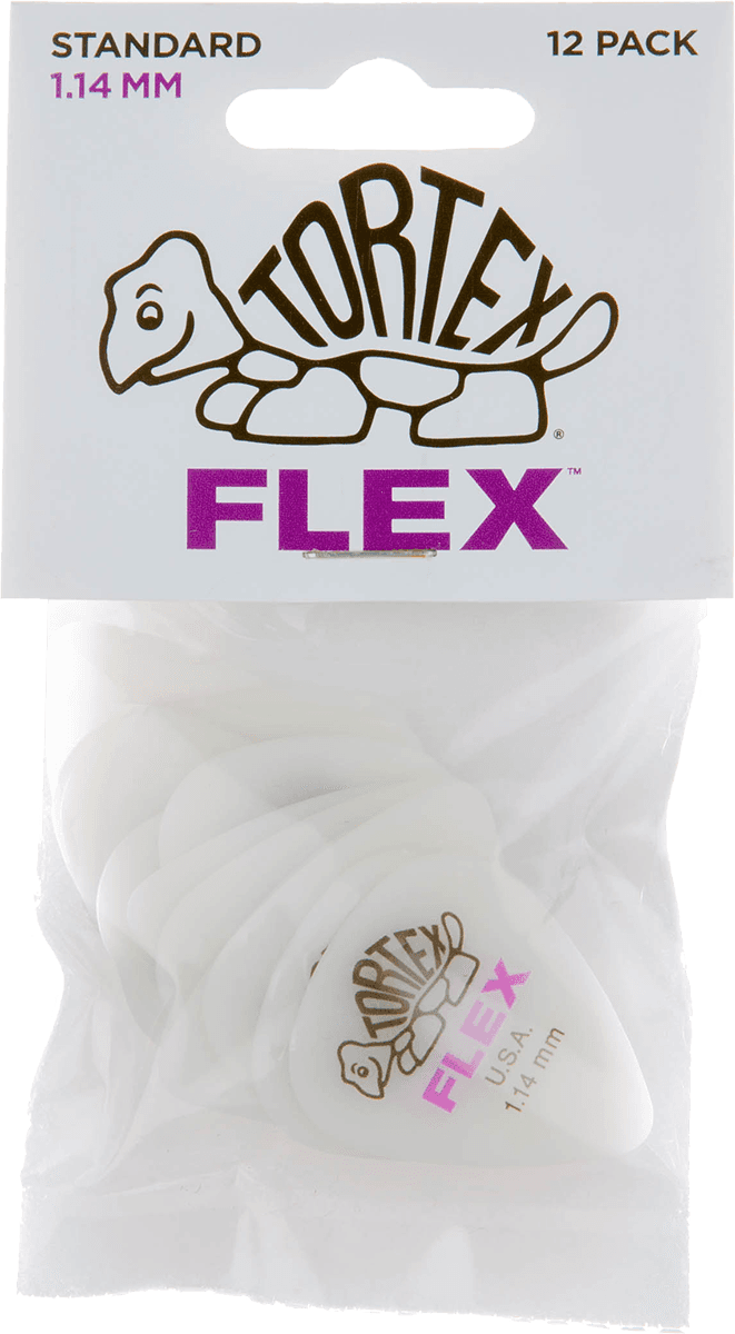 Tortex Flex 1.14 mm Beutel , Player's Pack (12 Stck.)