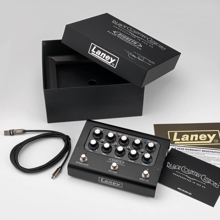 Black Country Custom DIGBETH, Bass Pre Amplifier Pedal