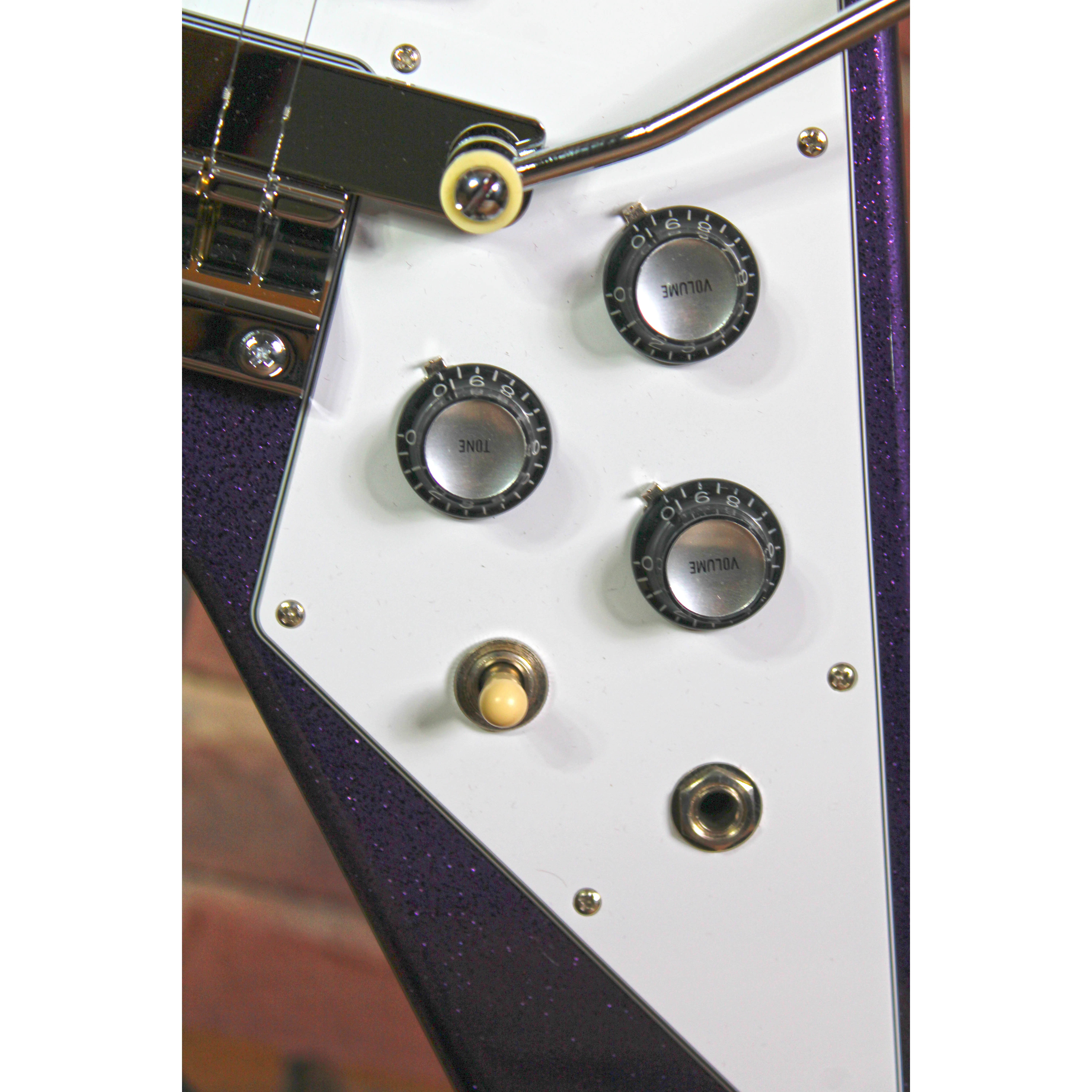 67 Flying V M2M Purple Sparkle Short Maestro Custom Shop