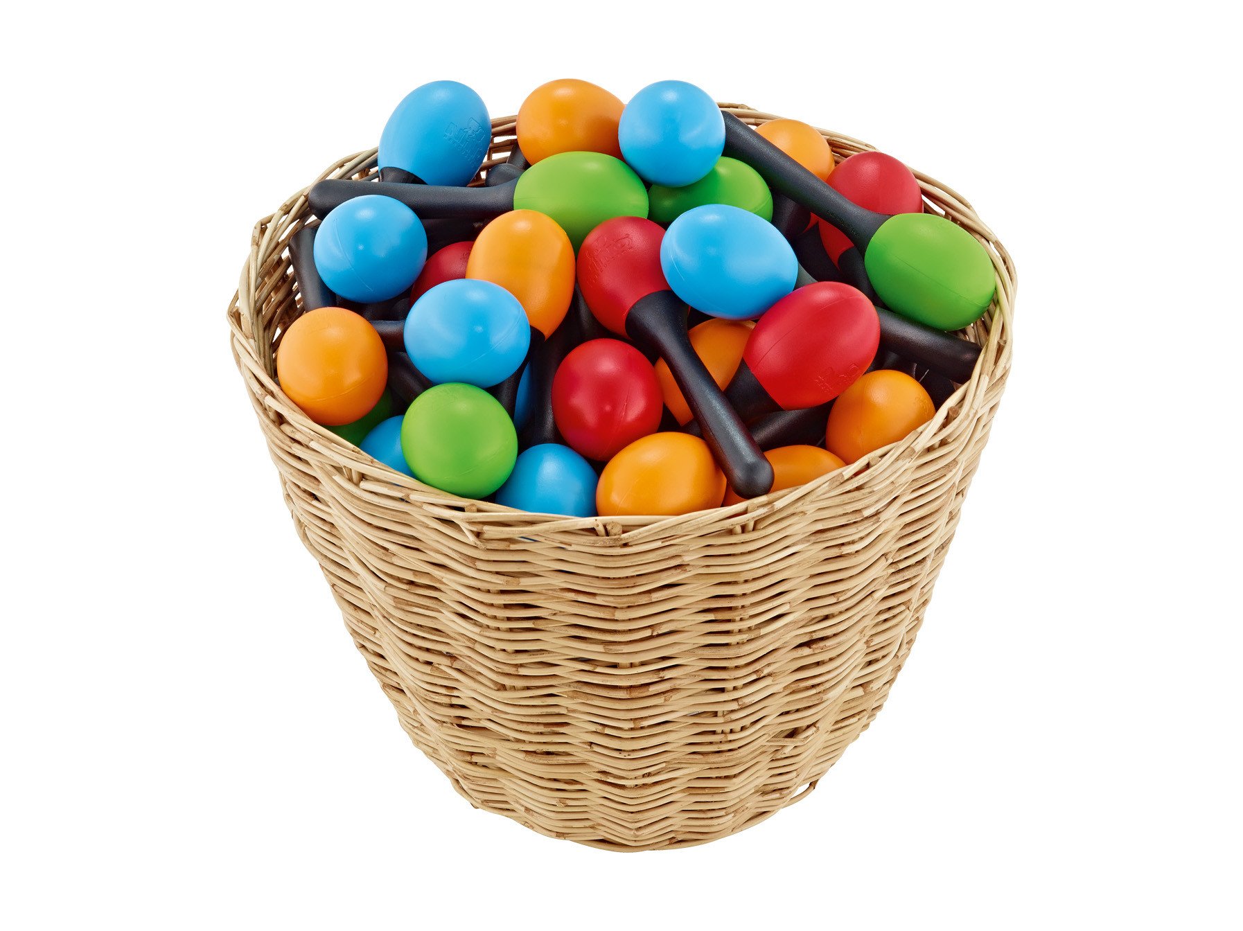 Percussion Plastic Egg Maracas Sortiment - 48 teilig