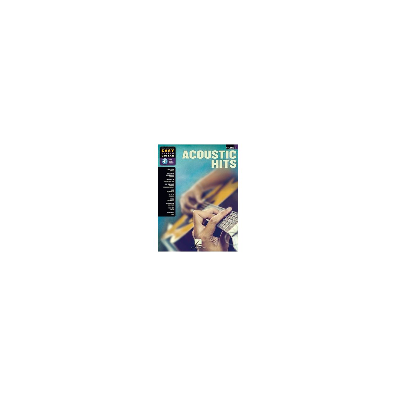 Easy Rhythm Guitar Series Volume 14: Acoustic Hits (Book/Online Audio)