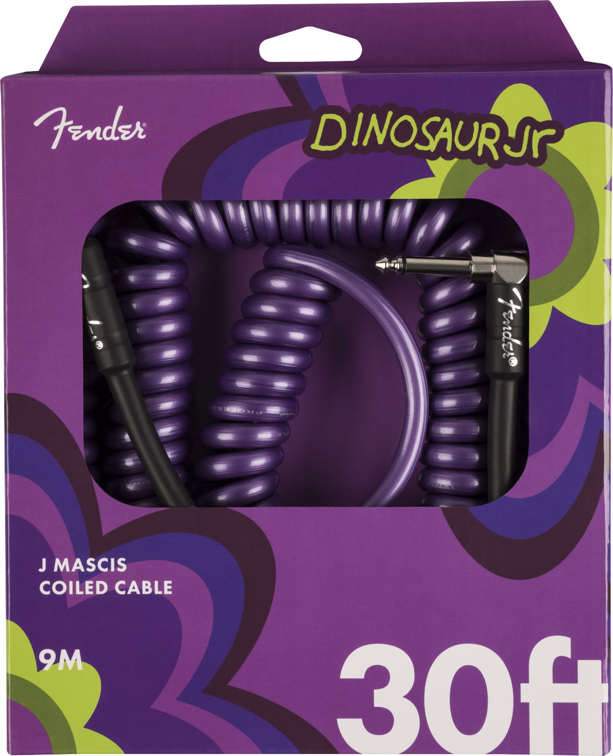 J Mascis Coil Cable, 30',  Purple