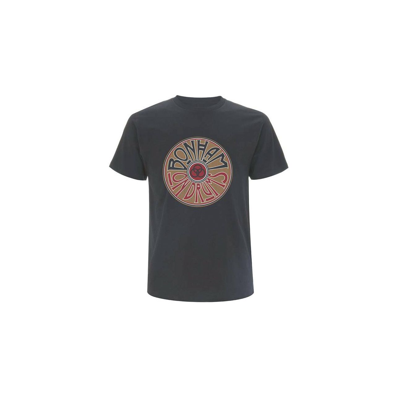 John Bonham T-Shirt On Drums  L
