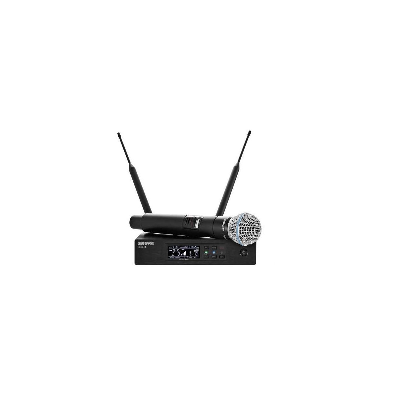 Shure QLXD24/B58-S50 - Funksystem mit Beta 58A Mikrofon