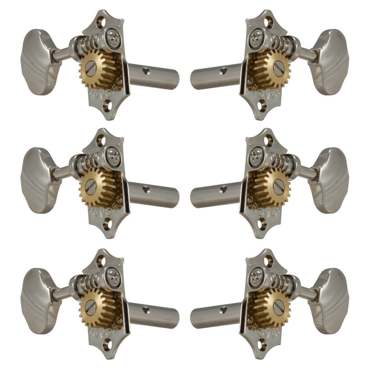 H97-18N Original Sta-Tite Machine Head with 18:1 Gear Ratio, Horizontal - Guitar Machine Heads, 3 + 