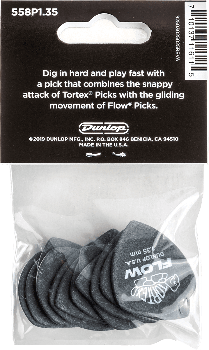 Player's Pack Tortex Flow Standard 1,35 mm, 12 Pcs