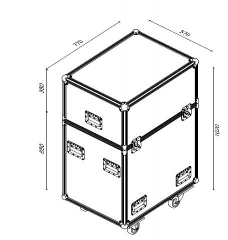 Live Truhencase für Alesis Turbo Mesh Kit