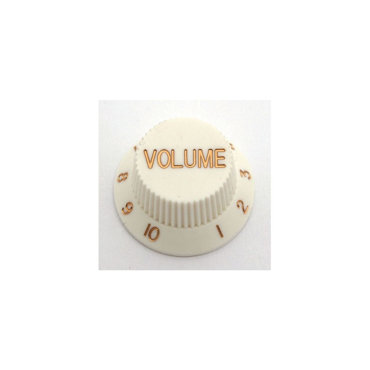 KBSVW Volume-Knopf für Strat / weiß