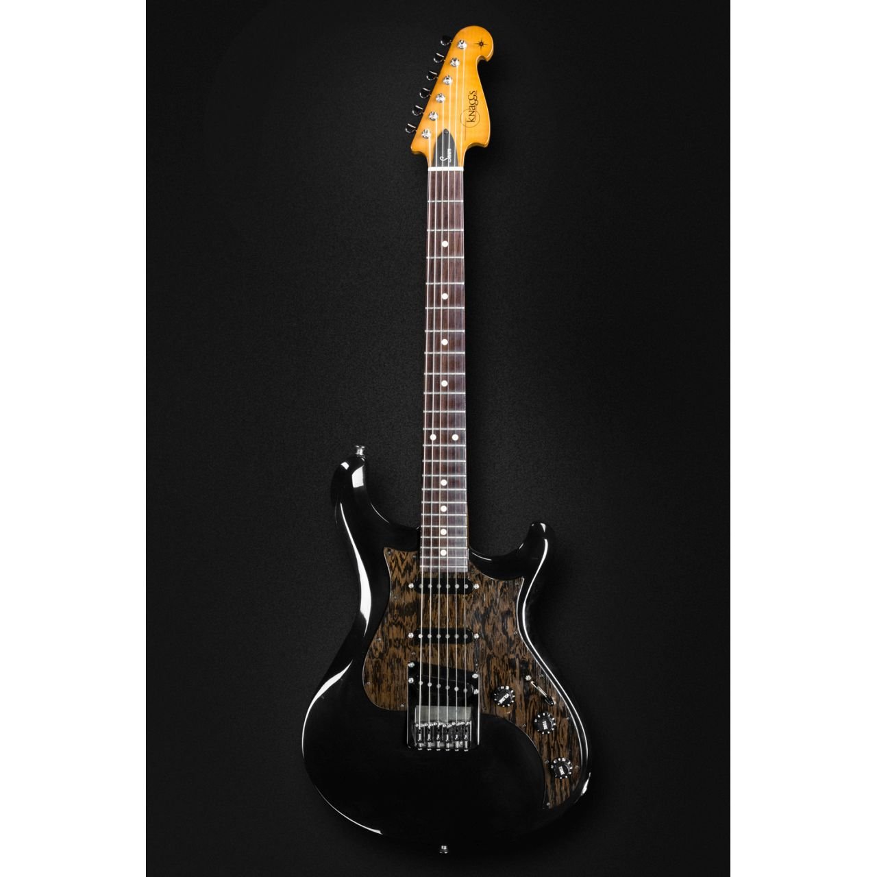 Severn T3 Opaque Black E-Gitarre