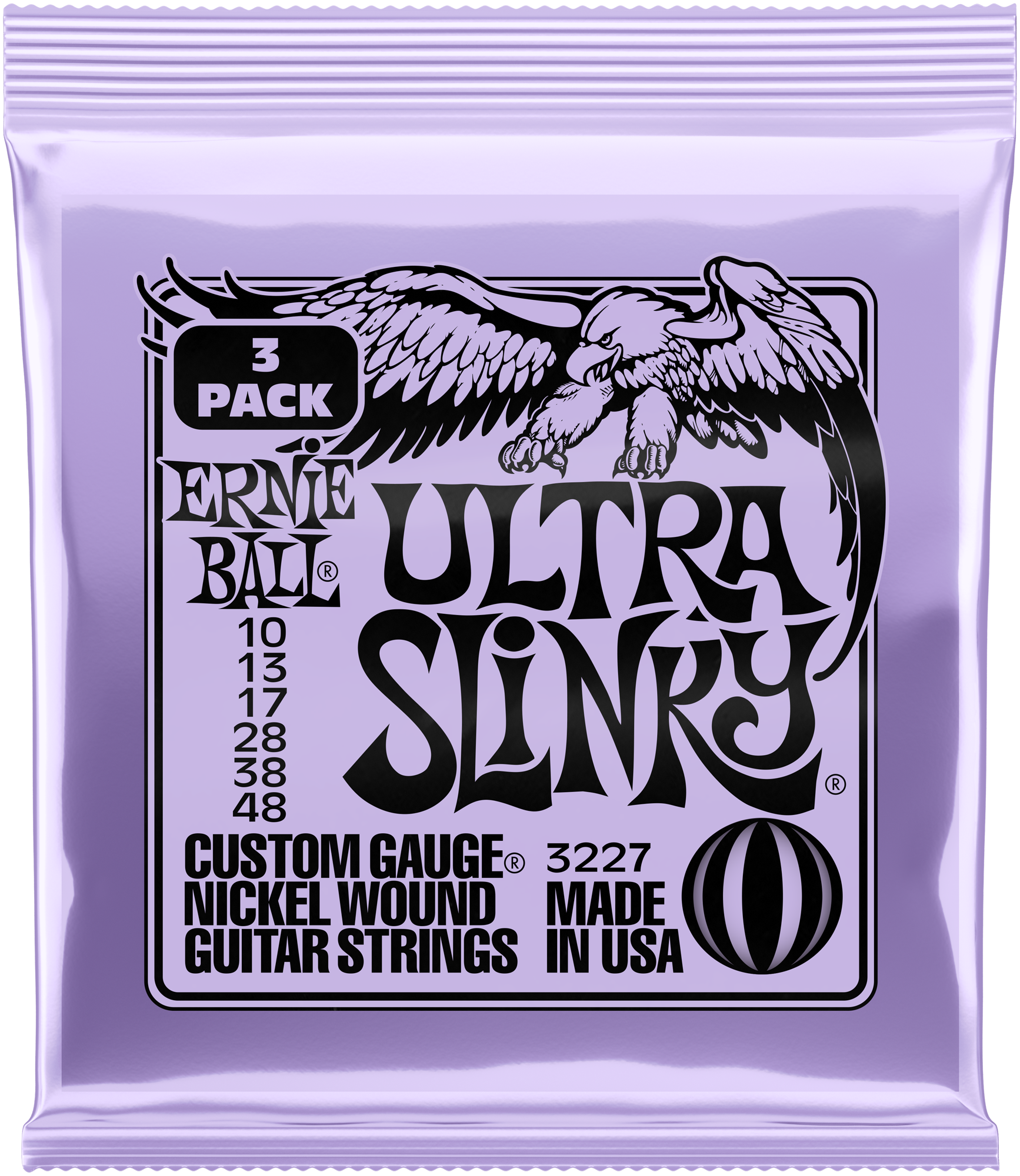 EB3227 Slinky Nickel Ultra 10-48, 3er-Pack